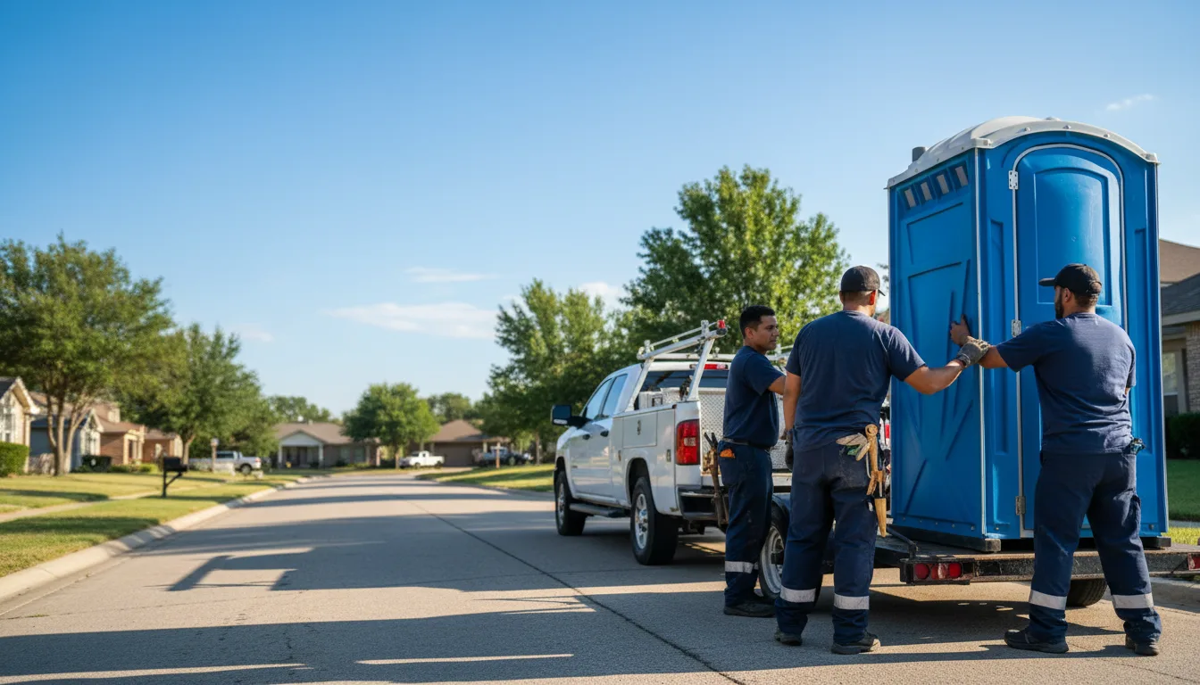 Portable Toilet Rental in Tracy, IA near me